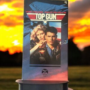 🔥Top Gun 1987 VHS Paramount 75th Anniversary Tom Cruise Very Good Condition